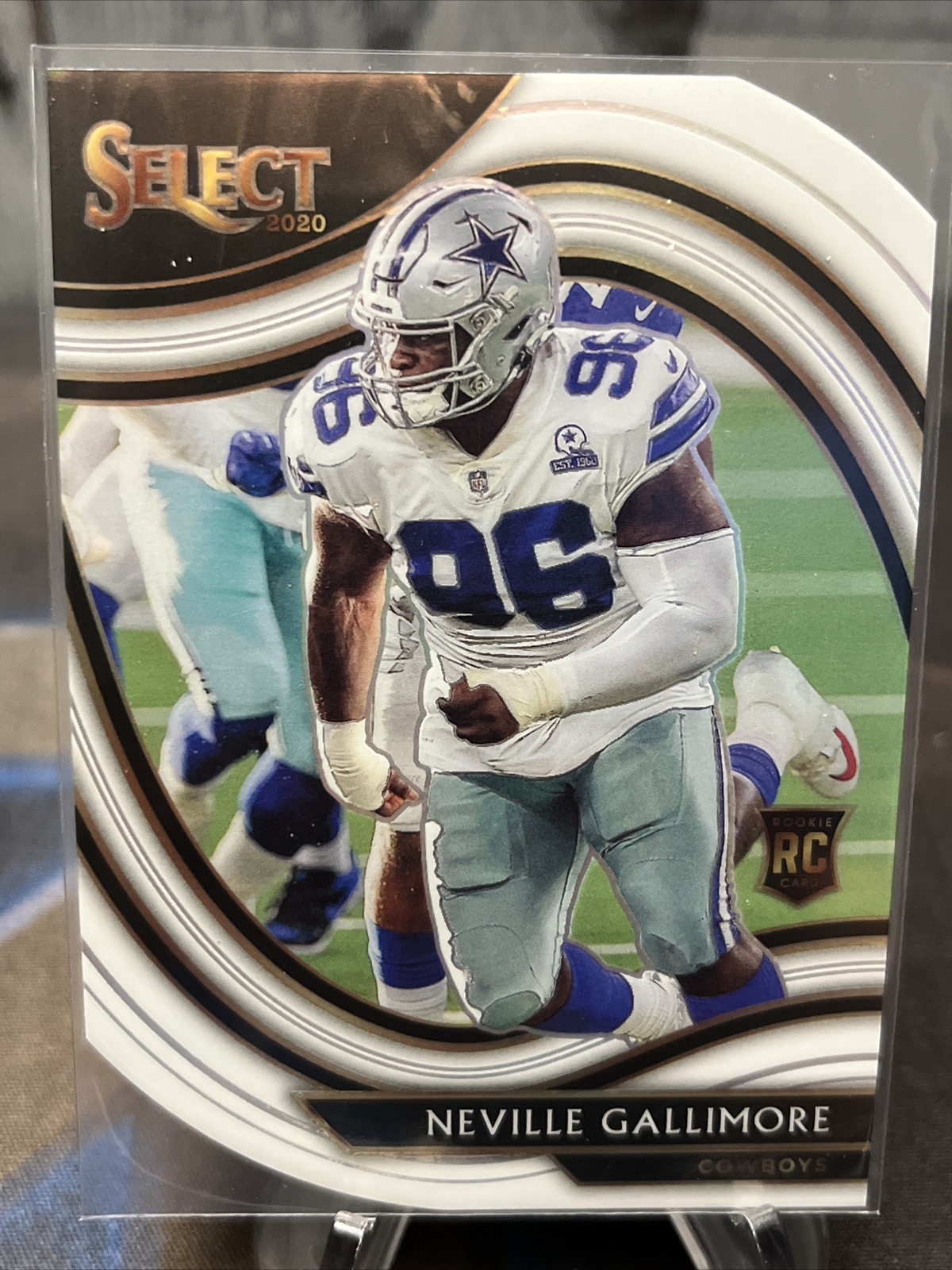 Neville Gallimore Panini Select #398 Die-Cut White