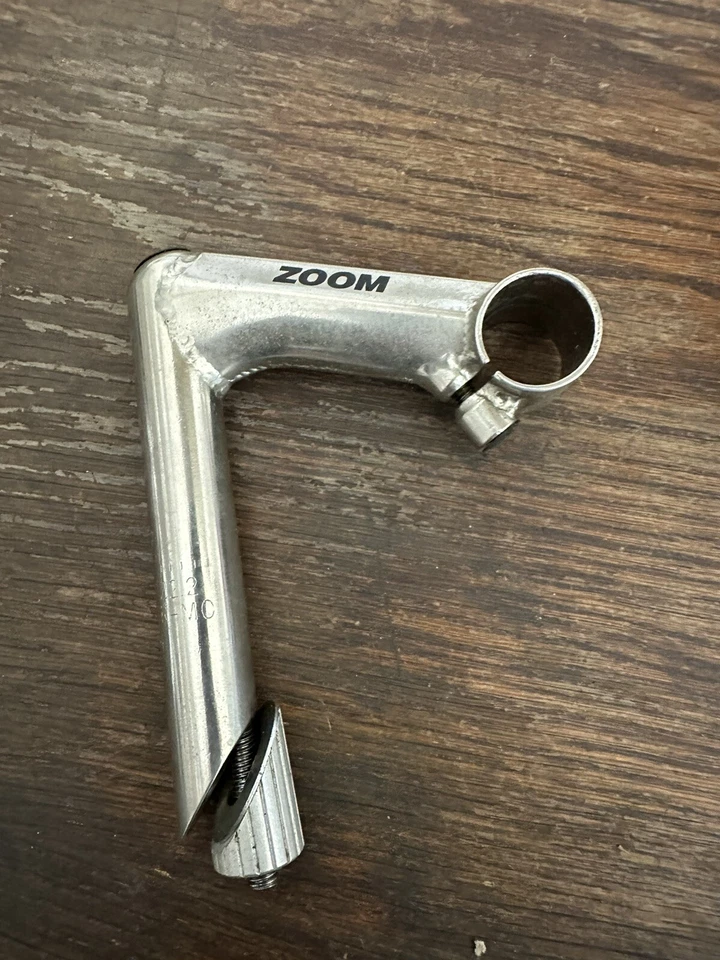NOS ZOOM Alloy TITANIUM FINISH RACING STEM 25.4 Handlebar GRAMMO INSPIRED 110mm - Image 2 of 4