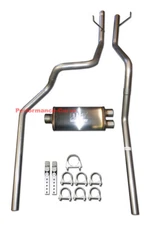 Dual Mandrel Bent Exhaust System 18" MagnaFlow Fits 02-05 Dodge Ram 3.7 4.7 5.9