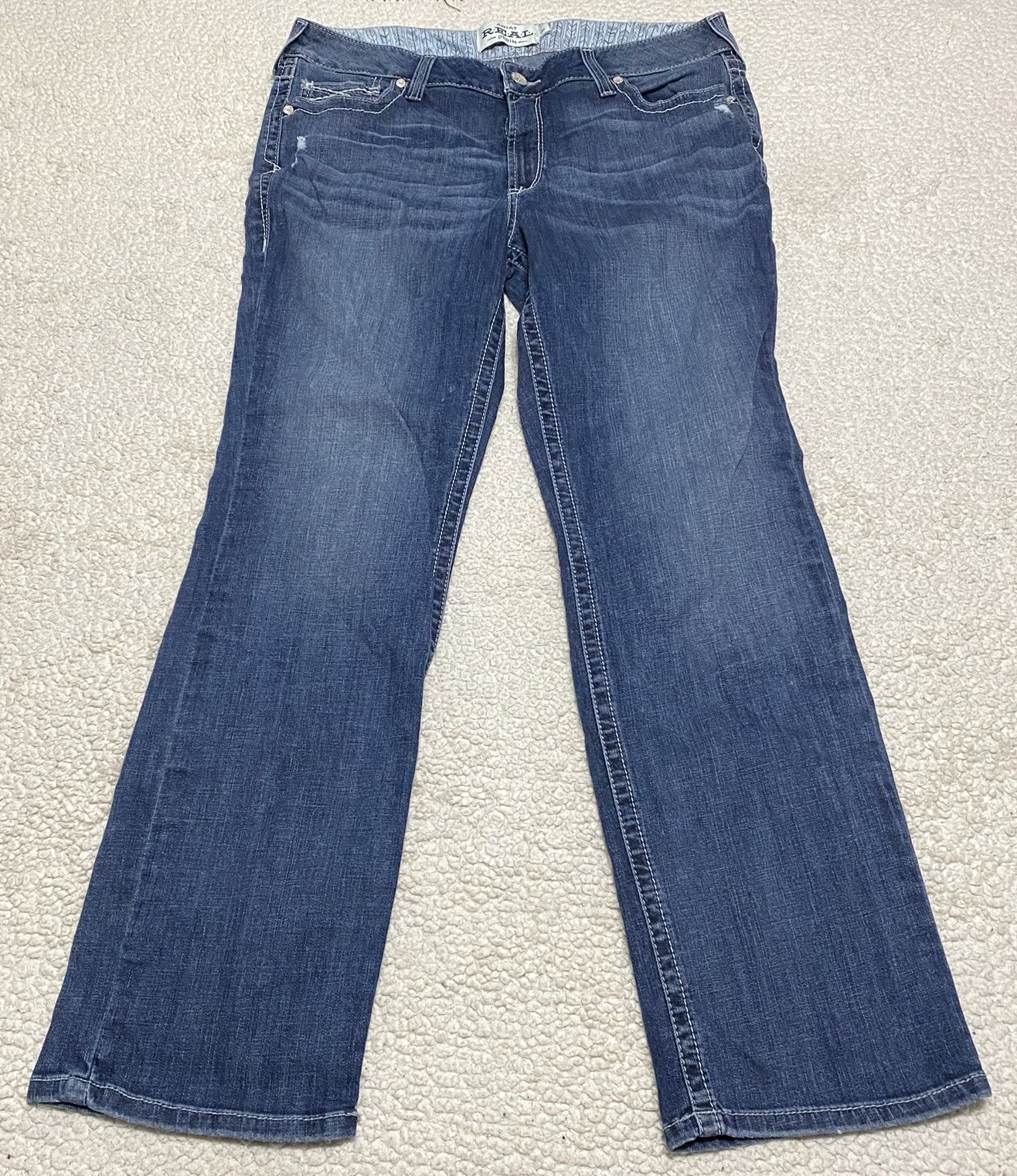 Ariat Gianna Arrow Fit Stackable Straight Leg Jea… - image 2