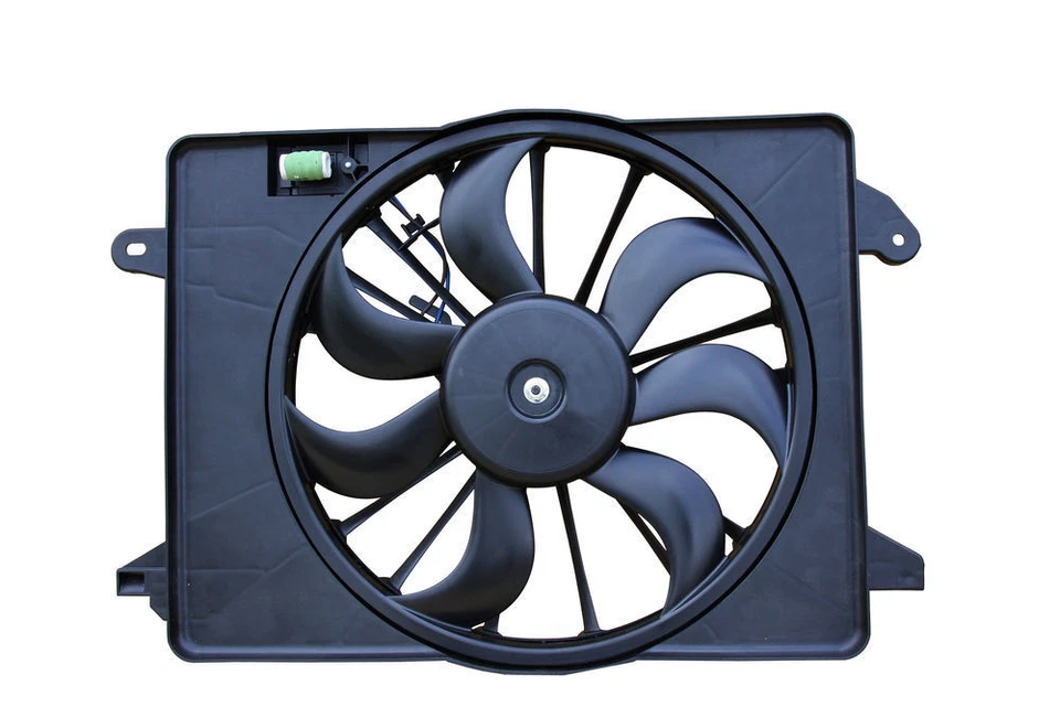 Conjunto de ventilador de refrigeración del motor para Dodge Challenger 2009-2019, cargador APDI Foto 2 de 2