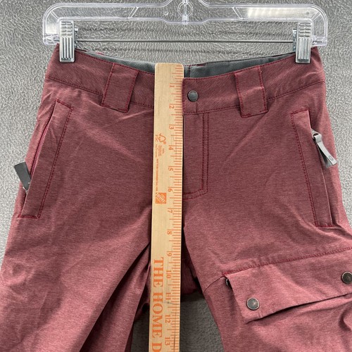 marmot boys size m insulated red ski pants fleece lined - Picture 3 of 10