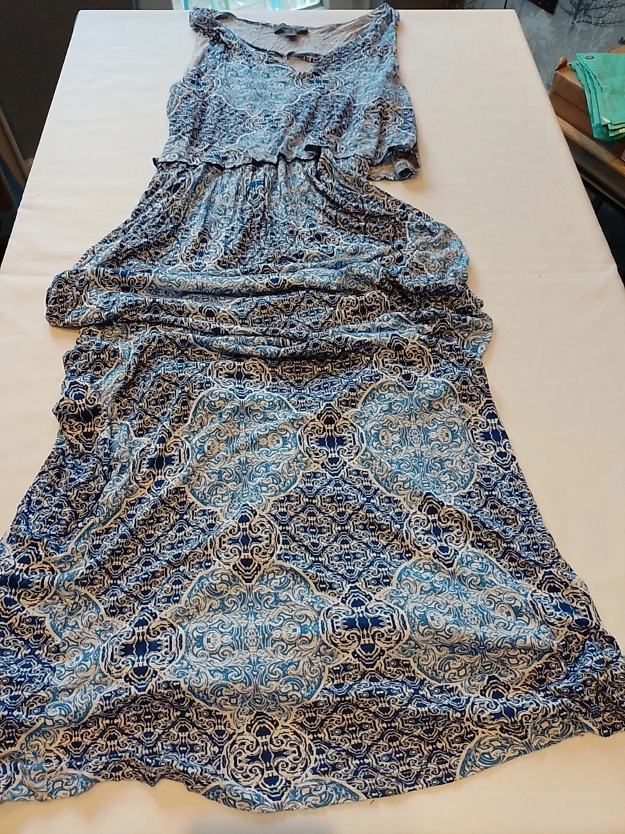 Blue top dress primark