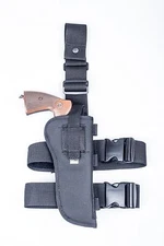 Taurus 6" 6 Shot Revolvers | Drop Leg Thigh Holster with Ammo Loops. MADE IN USA