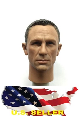 1/6 James Bond 007 Daniel Craig head 2.0 Spectre for hot toys body SHIP FROM USA