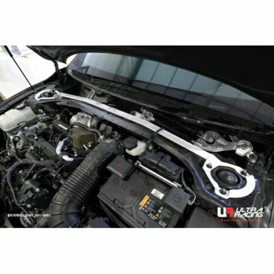 Ultra Racing Upper Brace For 2019-24 HYUNDAI VELOSTER N JS 2.0T Front Strut Bar