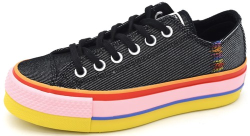 CONVERSE ALL STAR DONNA SCARPA SNEAKER SPORTIVA CON ZEPPA 564994C CTAS LIFT  OX | eBay