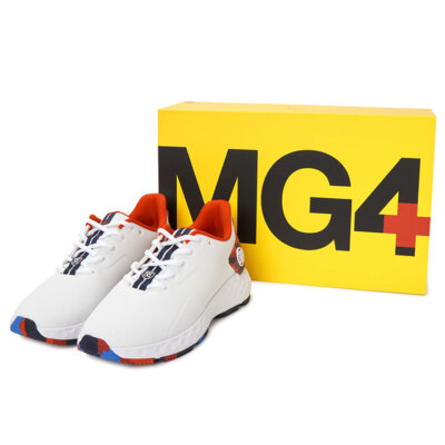 New Mens G/FORE MG4+ GOLF SHOE G4MA23EF27-POPPY G4MA23EF WHITE/RED