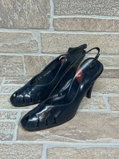 Vintage Joyce Heels Shoes Navy Size 8 N