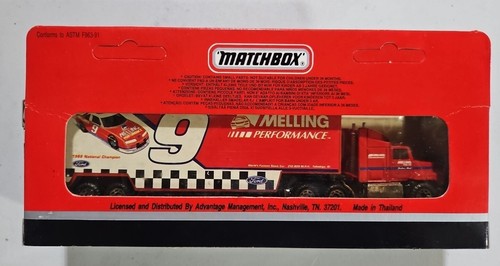 NEW BILL ELLIOTT MATCHBOX SUPER STAR TRANSPORTERS MELLING RACING 1/87 FORD! r108 - Picture 2 of 2