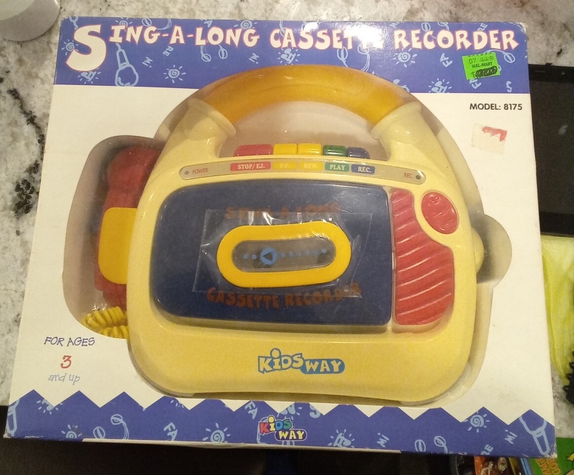 Kidsway Sing A Long Cassette Recorder | eBay