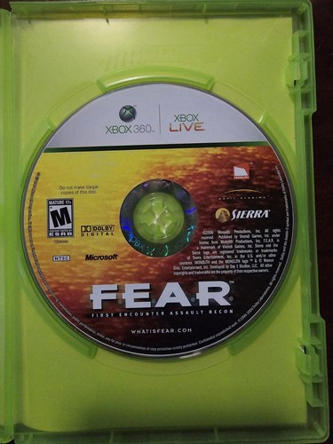 F.E.A.R.: First Encounter Assault Recon (Microsoft Xbox 360, 2006) - Picture 3 of 9