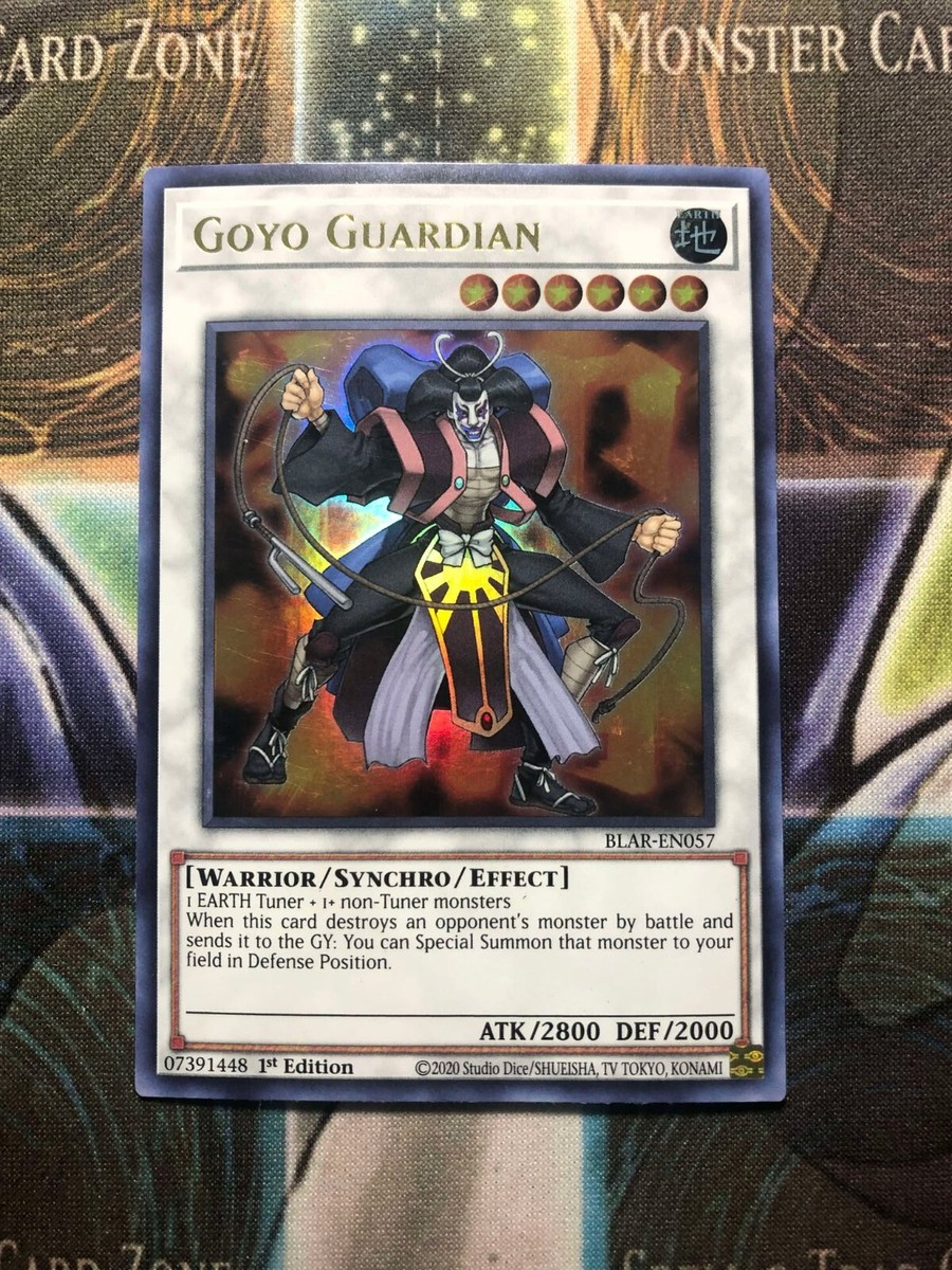 GOYO GUARDIAN *** 1ST EDITION ULTRA RARE BLAR-EN057 (NM) YUGIOH