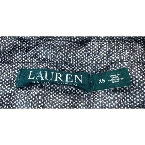 Lauren Ralph Lauren Jacket Womens Extra Small Grey Goose Down Puffer Full Zip - Picture 6 of 13