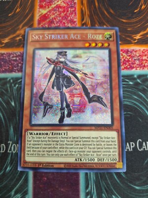Yu-Gi-Oh! Sky Striker Ace - Roze MP21-EN005 Prismatic Secret Rare