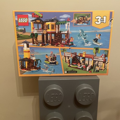 LEGO CREATOR: Surfer Beach House (31118) New, Sealed, Retired - Picture 2 of 3