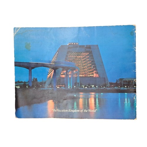 Vintage Walt Disney World A Pictorial Souvenir Picture Book 1977 Color Damaged - 第 2/13 張圖片
