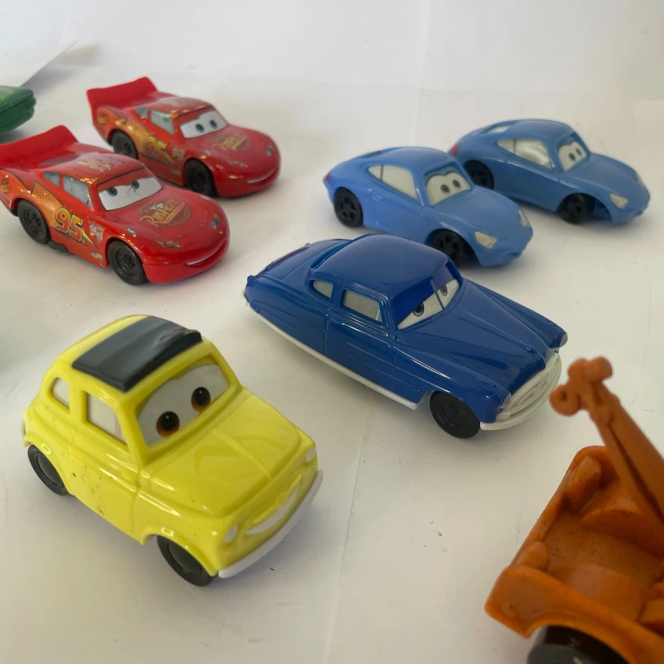 McDonald's 2006 Disney Pixar Cars SET of 11 duplicates - Image 3 of 4
