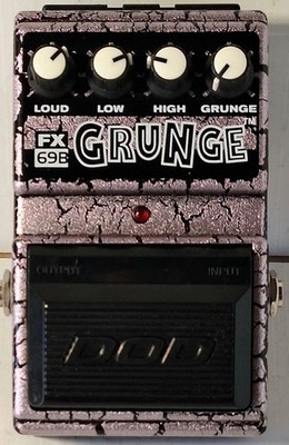 Vintage DOD FX69B Grunge Metal Distortion Guitar Effect Pedal