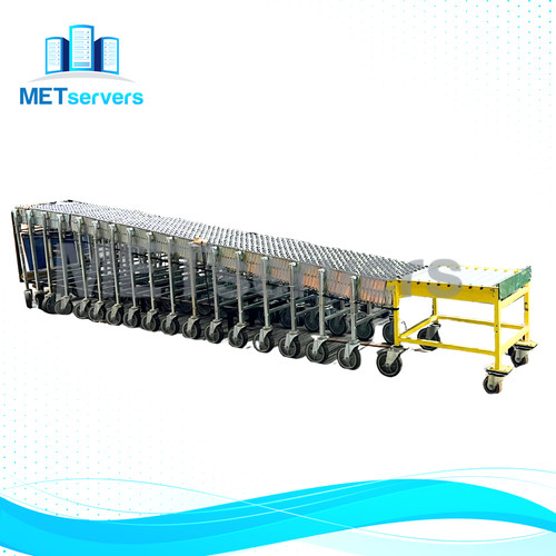 NestaFlex 376 Gravity Heavy Duty Skate Wheel Conveyor (Extended 61' Feet)