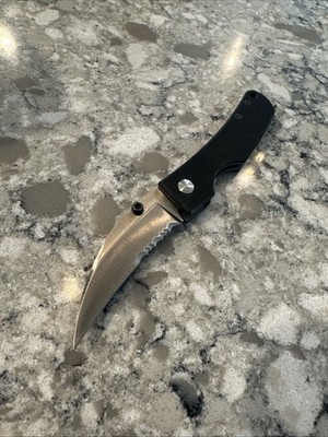 VTG KERSHAW 1422 ST TALON Folding KNIFE Black G10 Serrated 1422ST