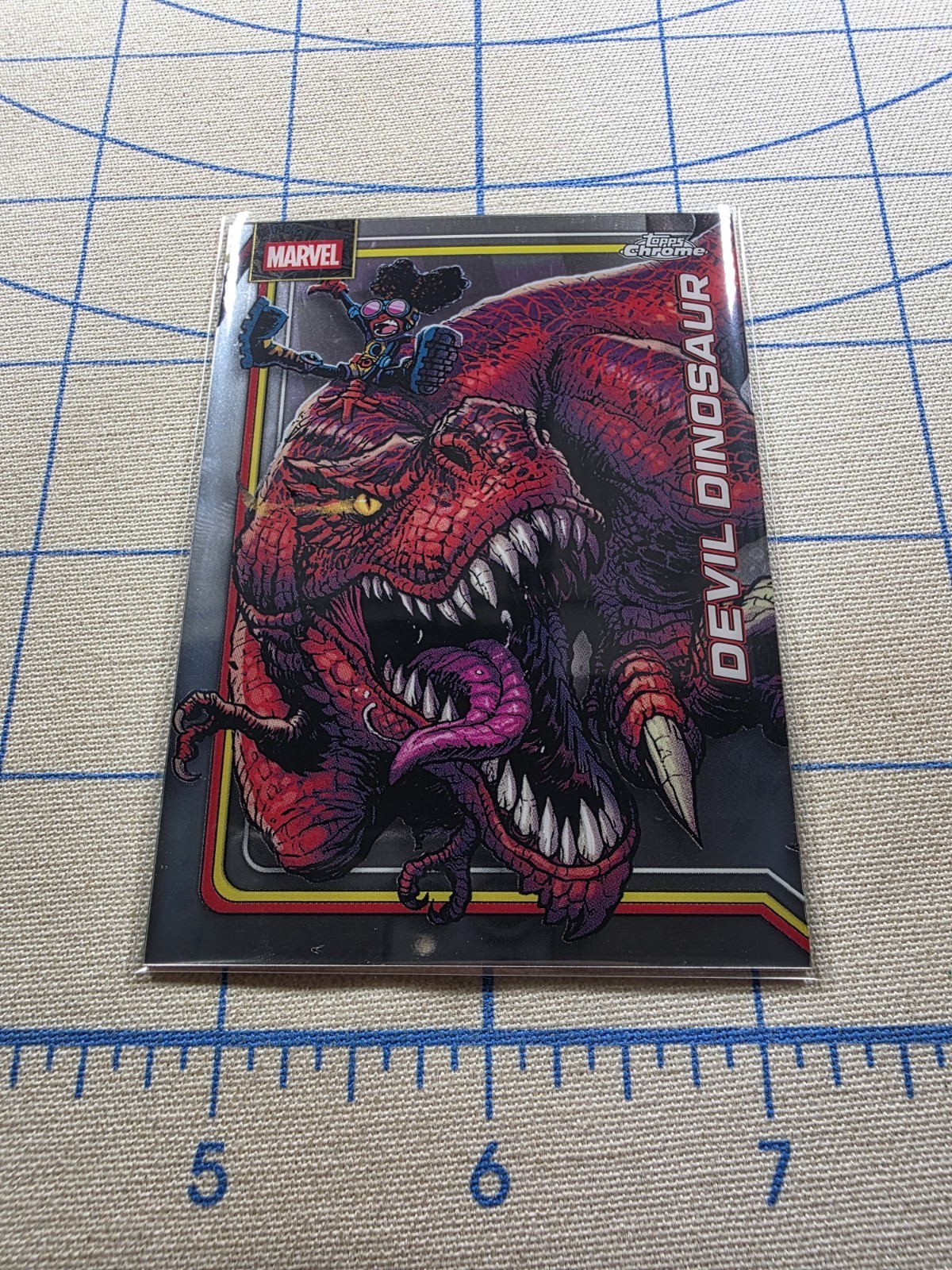 2026 Topps Chrome Marvel - Devil Dinosaur #110 - Regular Base