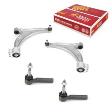 Front Lower Control Arm & Outer Tie Rod Ends for Chevrolet Malibu Buick LaCrosse