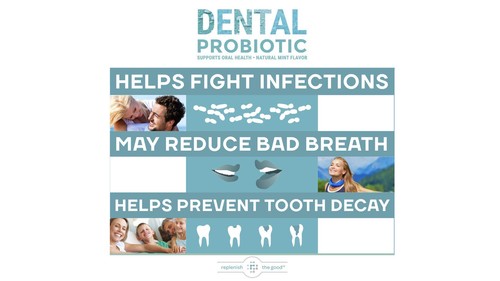 Dental Oral Probiotic, 60 Chewable Tablets - Supplements w/BLIS K12 & M18 - B... - Picture 5 of 9