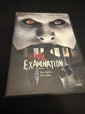 Final Examination (DVD, 2003) | Cult Horror Slasher Film