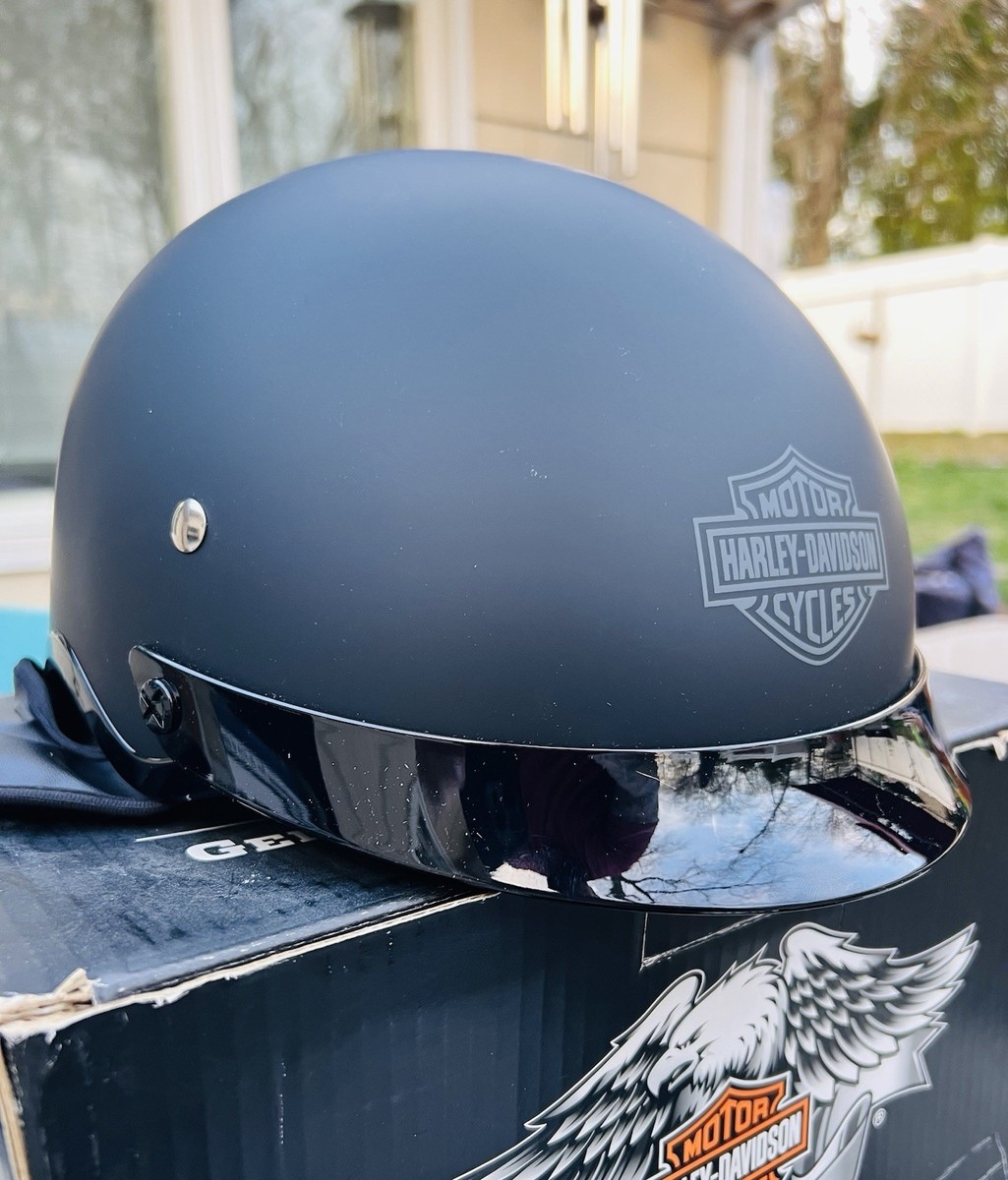Harley-Davidson® Men's Stock II Half Helmet Matte Black 98215-12VM
