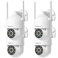 ARCCTV 2K Wireless Security Camera Outdoor WiFi Audio Pan/Tilt Camera 2 Way Talk