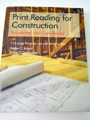Print Reading for Construction: Residential and Commercial Set by Dorfmueller