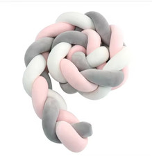 Ins New Baby Treccia Treccia Decorazione Comodino Anti Caduta Binario Tessuto a Mano