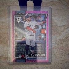 Topps 2026 Series 1 Alejandro Kirk Pink Parallel #301 Toronto Blue Jays