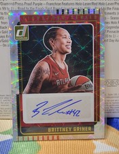 Brittney Griner - 2025 WNBA Donruss - Signature Series Holo Frame Auto # /49