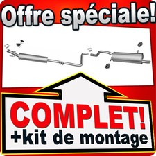 Pot d'échappement Citroen BERLINGO