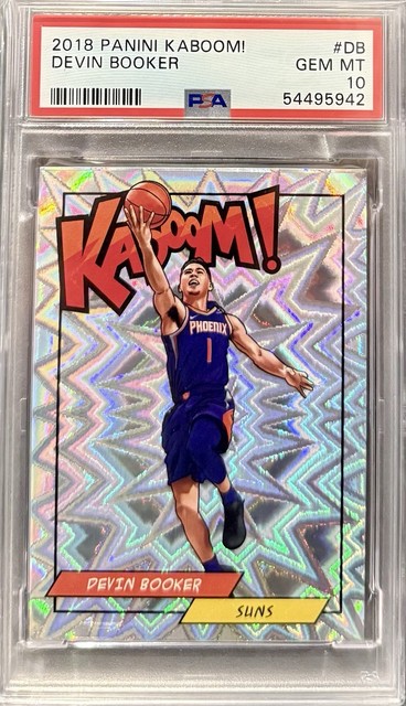 Devin Booker KABOOM! SSP PSA 10 GEM MINT 2018 Panini Kaboom! POP 15