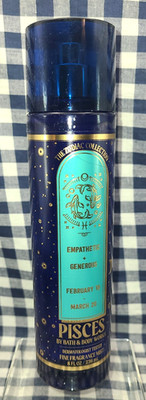 ALL NEW Zodiac Pisces Fine Fragrance Mist 8 oz Bath & Body Works SHIPS FREE!