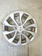 2016-2019 Nissan Sentra Wheel 16x6-12 Alloy 10 Spoke Silver W Cap Oem
