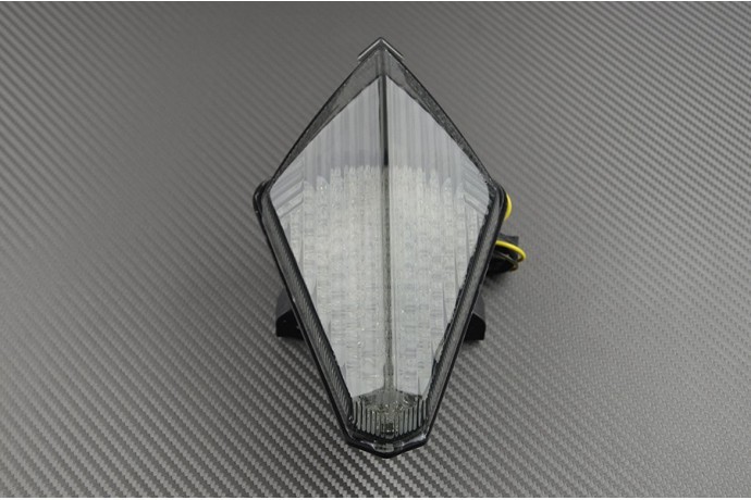 Feu arrière LED fumé noir YAMAHA YZF R1 pour sorties nocturnes et sur piste
