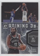 2021-22 Panini Donruss Optic Raining 3s James Harden #5 00jz
