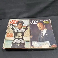 Lot of 29 Vintage JET Magazine Collection – African American Icons, 70's & 80’s