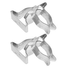 4 PCS Marine Spring Clip Kayak Paddle Clips Boat Hook Mounting Rack