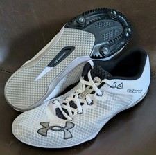 Under Armour Kick Distance 4 Track and Field Shoes, No Spikes 3025460-100 Men 13