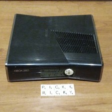 Microsoft Xbox 360 S Console Only Black 250gb - Tested/No Leads or Controller