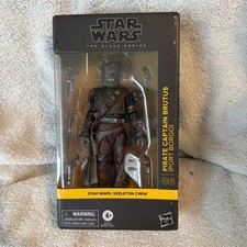 Star Wars Black Series Pirate Captain Brutus Port Borgo 6 Figure Skeleton Crew