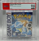 Pokemon Blue Version Nintendo Game Boy Ratatta Sealed New PSA 9.6 A+ NOT WATA