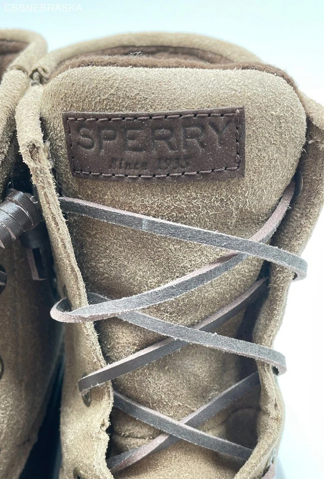 Sperry Brown/Dark Tan Women's Top Sider Sweetwater Boots - Size 9.5 - Image 3 of 4