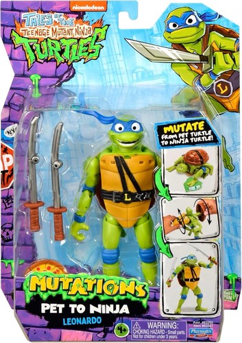 Tales of Teenage Mutant Ninja Turtles: Pet to Ninja Actionfigur - LEONARDO
