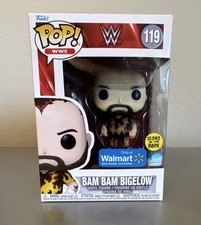 Funko Pop! Vinyl WWE Bam Bam Bigelow #119 Glow Walmart Exclusive